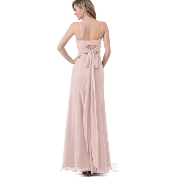 Azazie Cosette Dress in Dusty Rose - Picture 2 of 5